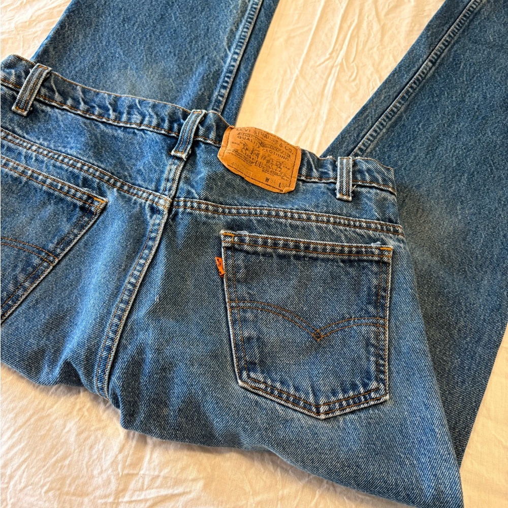 Levi's Blue Straight Leg Jeans